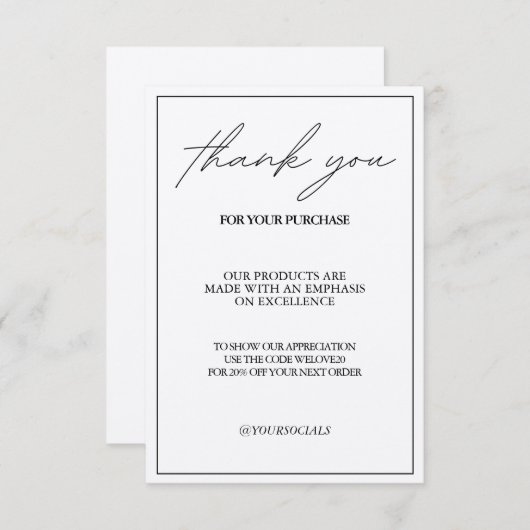 Hartelijk dank voor het traditionele handmatige tu (Voorkant / Achterkant)