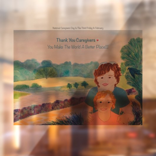 Hartelijk dank voor het venster Verpletteren van z Raamsticker (Vel 2)