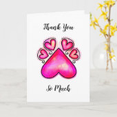 Hartelijk dank voor het verzorgen van mijn huispas kaart (Gele Bloem)