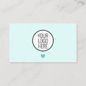 Hartelijk dank voor het Visitekaartje voor uw best (Achterkant)