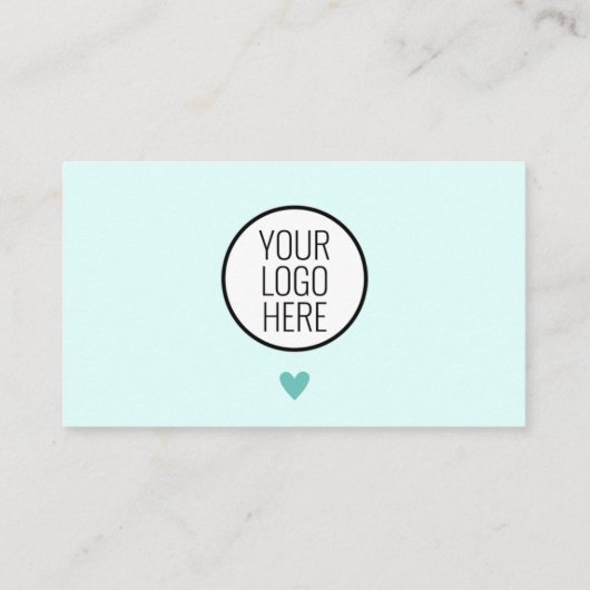 Hartelijk dank voor het Visitekaartje voor uw best (Achterkant)