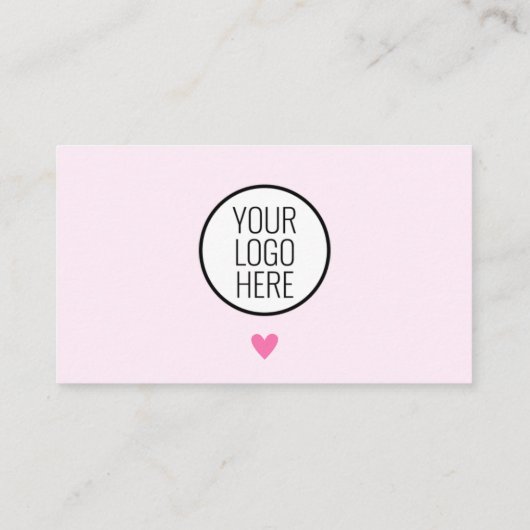 Hartelijk dank voor het Visitekaartje voor uw best (Achterkant)