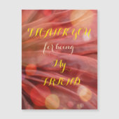 Hartelijk dank voor het vriendschappelijke Magneti (Voorkant)