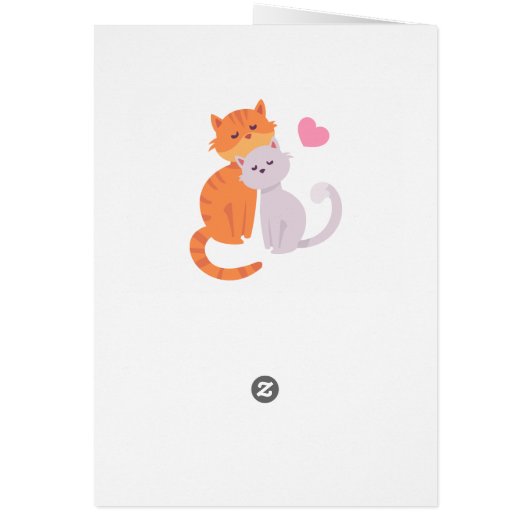 Hartelijk dank voor het Vrijgezellenfeest Cat Love (Achterkant)