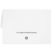 Hartelijk dank voor het warme roze hart (Achterkant Horizontaal)