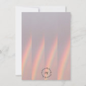 Hartelijk dank voor het Wenskaart met rism Flat (Achterkant)