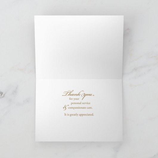 Hartelijk dank voor kerstmis kaart (Binnen)