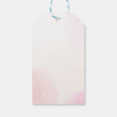 Hartelijk dank voor labels Butterfly Magical Birth Cadeaulabel (Achterkant)