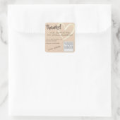 Hartelijk dank voor labels voor sociale media Ligh (Tas)