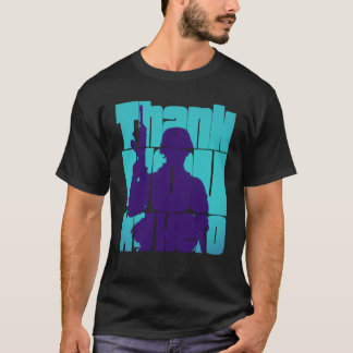 Hartelijk dank voor mijn Hero militair veteraan 11 T-shirt