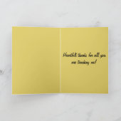 Hartelijk dank voor mijn pianoleraar bedankkaart (Binnen)