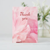 Hartelijk dank voor mooie bloemen Rozen tuinbouwho Bedankkaart (Staand voorkant)