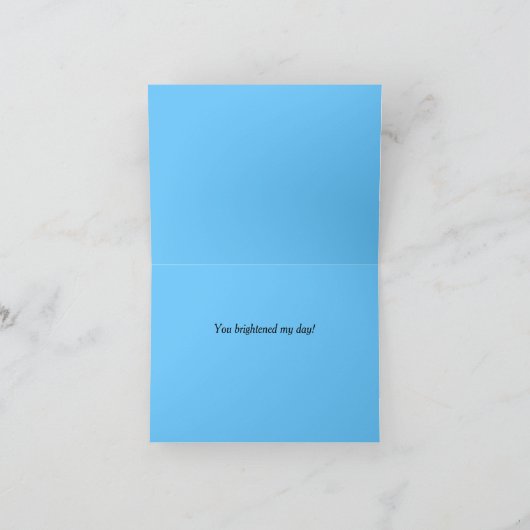 Hartelijk dank voor Neon Lights Bedankkaart (Binnen)