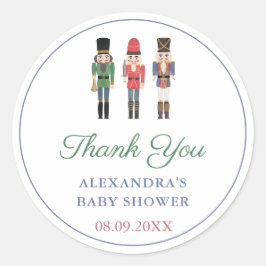 Hartelijk dank voor Nutkraker Ballet Speelgoed Sol Ronde Sticker