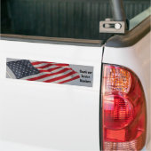 Hartelijk dank voor onze serviceleden bumpersticker (Op Truck)