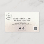 *~* Hartelijk dank voor QR LOGO beloningen Klantenkaartje (Achterkant)