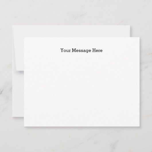 Hartelijk dank voor Rustic Wood String Lights Note Notitiekaartje (Achterkant)