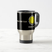 Hartelijk dank voor Travel Mug voor Tennis Coach Reisbeker (Voorkant rechts)