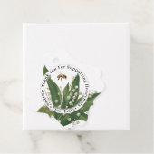 Hartelijk dank voor uw aangepaste honingbloem Fanc Bedankjes Labels (In situ)