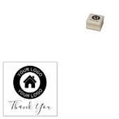 Hartelijk dank voor uw aangepaste zakelijke Logo e Rubberstempel (Gestempeld)