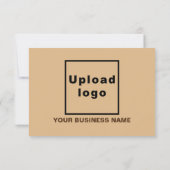 Hartelijk dank voor uw aankoop voor een lichte bru bedankkaart (Achterkant)