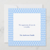 Hartelijk dank voor uw artsen en verpleegkundigen (Achterkant)