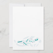 Hartelijk dank voor uw artsen en verpleegkundigen bedankkaart (Achterkant)