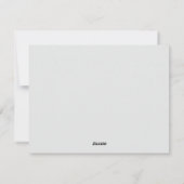 Hartelijk dank voor uw bedrijf feestdagenkaart (Achterkant)