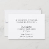 Hartelijk dank voor uw bestelling over Kraft Paper Bedankkaart (Achterkant)