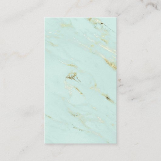 Hartelijk dank voor uw bestelling Paars en Mint Ma Visitekaartje (Achterkant)