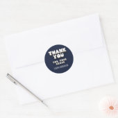 Hartelijk dank voor uw bestelling ronde sticker (Envelop)