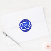 Hartelijk dank voor uw bestelling ronde sticker (Envelop)