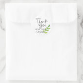 Hartelijk dank voor uw bestelling STICKER (Tas)