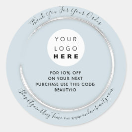 Hartelijk dank voor uw bestelling van de code Smok Ronde Sticker