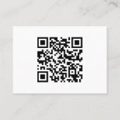 Hartelijk dank voor uw bestelling visitekaartje (Achterkant)