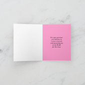 Hartelijk dank voor uw bijdrage aan kankeronderzoe bedankkaart (Binnen)