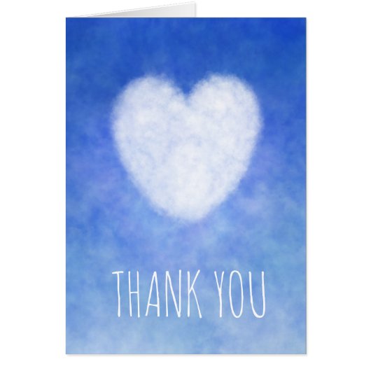 Hartelijk dank voor uw blauwe en witte Kaart voor  (Voorkant)