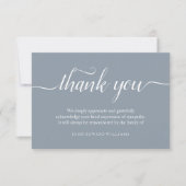 Hartelijk dank voor uw briefkaart Bereavement (Voorkant)