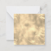 Hartelijk dank voor uw bruiloft met aangepaste fot notitiekaartje (Achterkant)