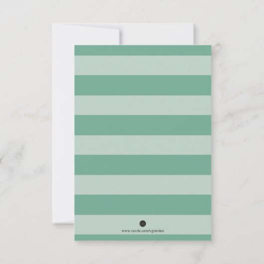 Hartelijk dank voor uw creditcard Greenery Suite Bedankkaart (Achterkant)