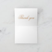 Hartelijk dank voor uw creditcard voor de activite bedankkaart (Binnen)