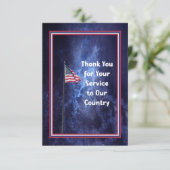 Hartelijk dank voor uw creditcard voor de betekeni bedankkaart (Staand voorkant)