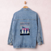 Hartelijk dank voor uw diensten Patriottische vete Denim Jacket (Hangar)