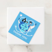 Hartelijk dank voor uw docenten/verpleegkundigen bedankjes labels (In situ)