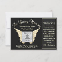 Hartelijk dank voor uw fotokaart met Angel Wings