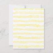 Hartelijk dank voor uw fotokaart met zonnebloempit bedankkaart (Achterkant)