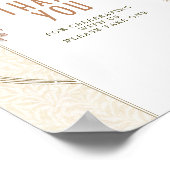 Hartelijk dank voor uw gebarentjes Art Nouveau Wil Poster (Hoek)