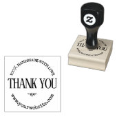 Hartelijk dank voor uw handgemaakte website voor rubberstempel (Gestempeld)