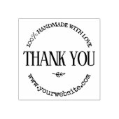 Hartelijk dank voor uw handgemaakte website voor rubberstempel (Afrduk)