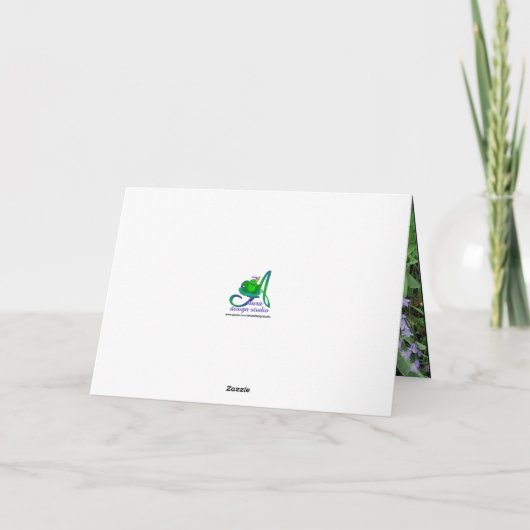 Hartelijk dank voor uw hulp bedankkaart (Achterkant)